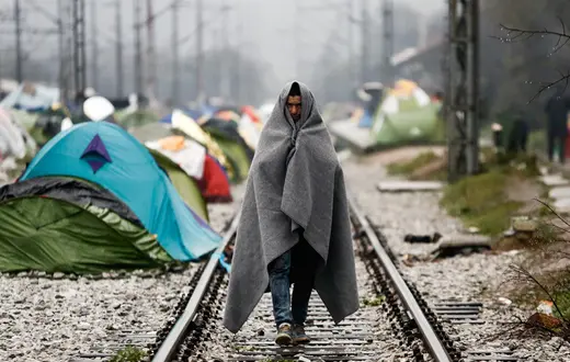 To pierwsza tego typu inicjatywa, która umożliwia osobom uciekającym przed wojną przedostanie się do Europy w sposób legalny. Fot.YANNIS KOLESIDIS_PAP_EPA