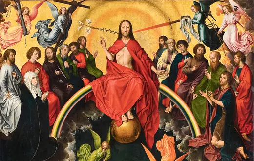 Sąd Ostateczny – fragment tryptyku Hansa Memlinga 1467–1471 r., fot. wikipedia