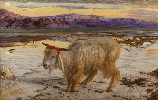 Kozioł Ofiarny, William Holman Hunt, 1854 r. fot. WIKIPEDIA