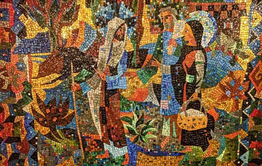 Rowan i Irene LeCompte, Droga do Emaus, 1970 r. fot. Wikimedia Commons