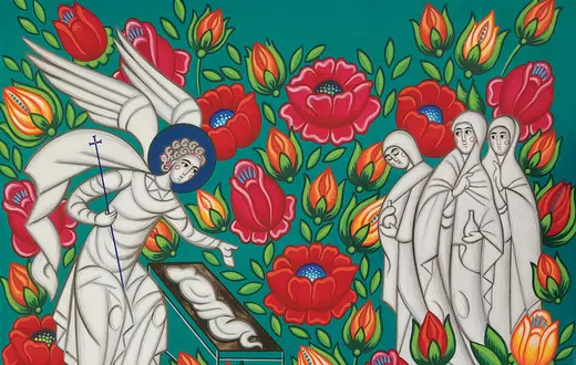 Na okładce: Anna Makać „Ukazanie się Anioła kobietom niosącym mirrę” fot. iconart gallery