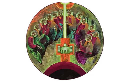 Zstąpienie Ducha Świętego, Kateryna Shadrina | fot. Iconart Gallery