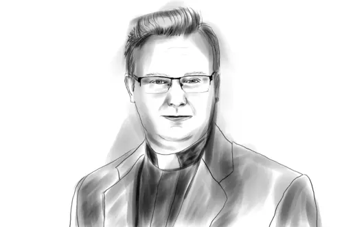 Ks. Adam Jaszcz | rys. Zosia Komorowska/PK
