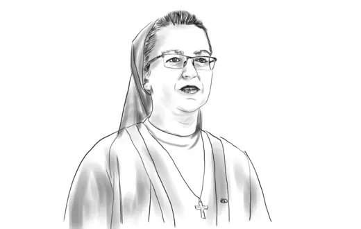 S. Dorota Chwiła FMA | Rys. Zosia Komorowska/PK