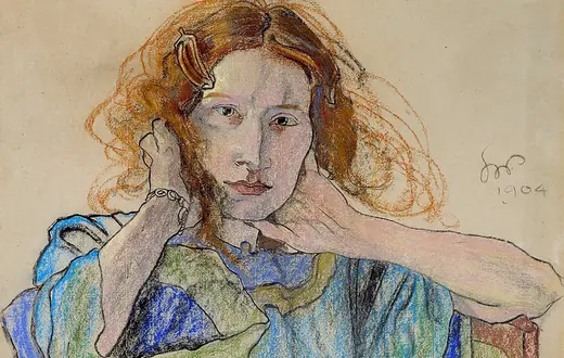 Stanisław Wyspiański: Portret Ireny Solskie | fot. Wikipedia