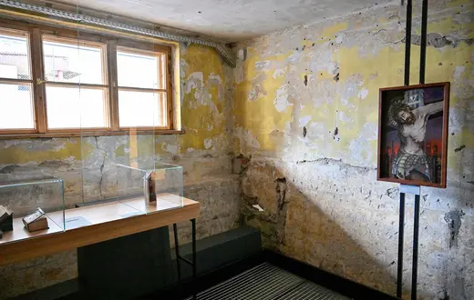 Wnętrze dawnej katowni Gestapo „Palace” w Zakopanem (obecnie muzeum). W lipcu 1942 r. był tu więziony i torturowany ks. Włodzimierz Szembek | fot. Paweł Murzyn/East News