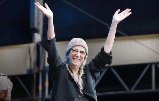 Patti Smith w czasie koncertu w Berlinie, 11 lipca 2025 r. Urodzona w 1946 r. Amerykanka uważana jest za jedną z najważniejszych kobiet w historii rocka | fot. IMAGO/East News