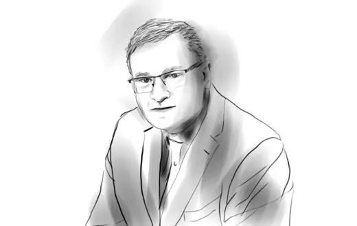 Ks. prof. Piotr Majer | Rys. Zosia Komorowska/PK