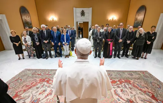 Audiencja dla pisarzy z okazji 100-lecia watykańskiego wydawnictwa Libreria Editrice Vaticana, Watykan, czerwiec 2026 r. | Fot. Vatican NewS/KAI