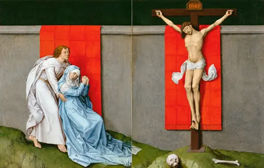 Rogier van der Weyden, Dyptyk Ukrzyżowania (ok. 1460 r.) | Fot. Wikipedia Commons