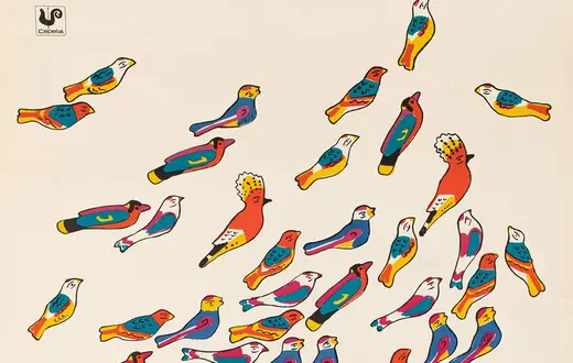 Waldemar Świerzy, Plakat Cepelia, 1967 r. | Fot. Materiały prasowe/Muzeum Narodowe w Krakowie