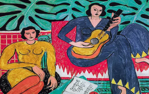 Henri Matisse, Muzyka, 1939 r. | Fot. Materiały prasowe/Wydawnictwo Znak