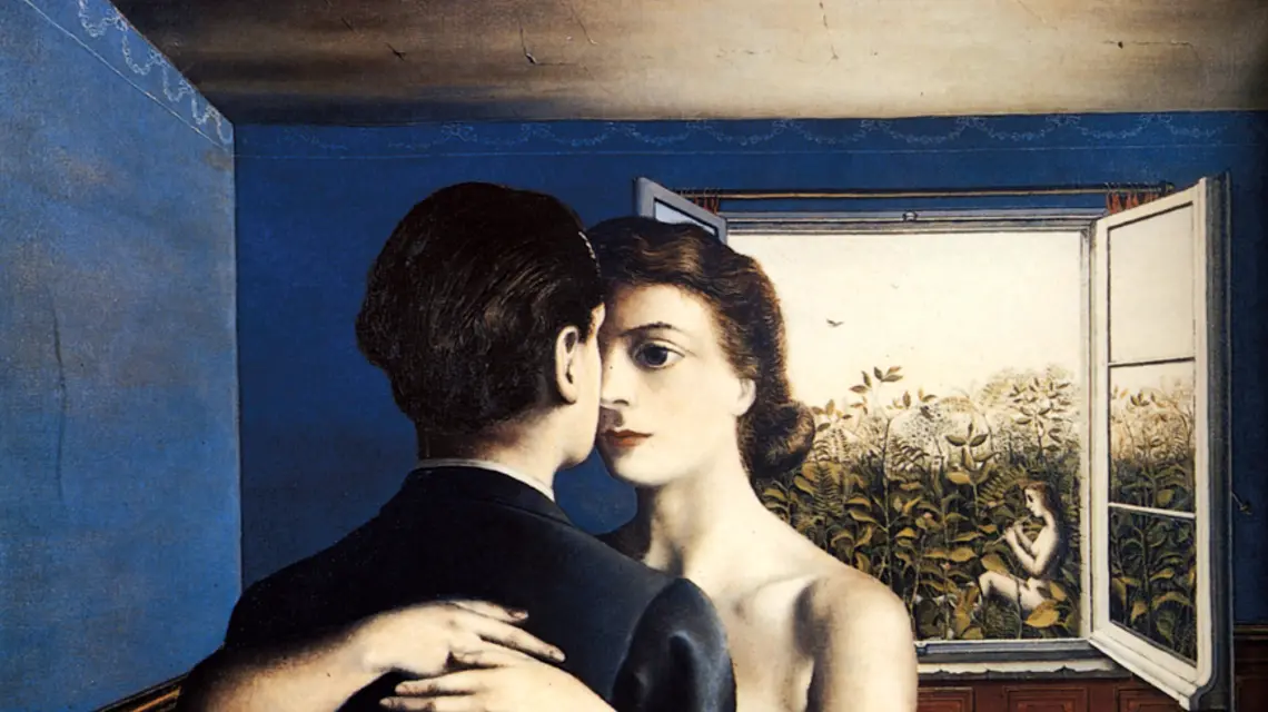 Radosc życia/ Paul Delvaux_Wikipedia_Collection Particuliere