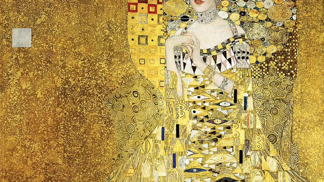 "Portret Adeli Bloch-Bauer" Gustawa Klimta