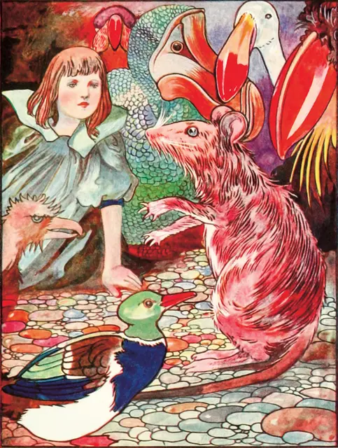 Ilustracja do "Alicji w Krainie Czarów" / fot. Wikipedia