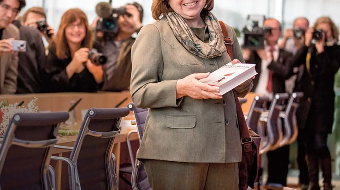 Swietłana Aleksijewicz / fot. PAP