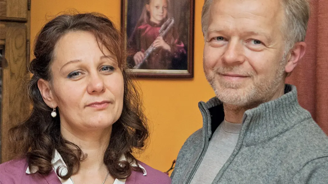 Rodzice Dominiki, która zginęła w wypadku samochodowym w wieku 7 lat / fot. D. Niedźwiecka