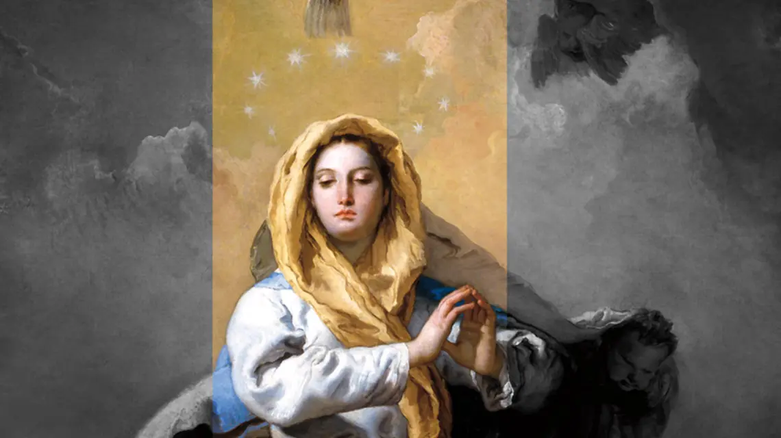G.B. Tiepolo "Niepokalane poczęcie" / fot. Wikipedia
