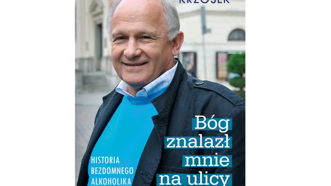 Okładka biograficznej książki Henryka Krzoska