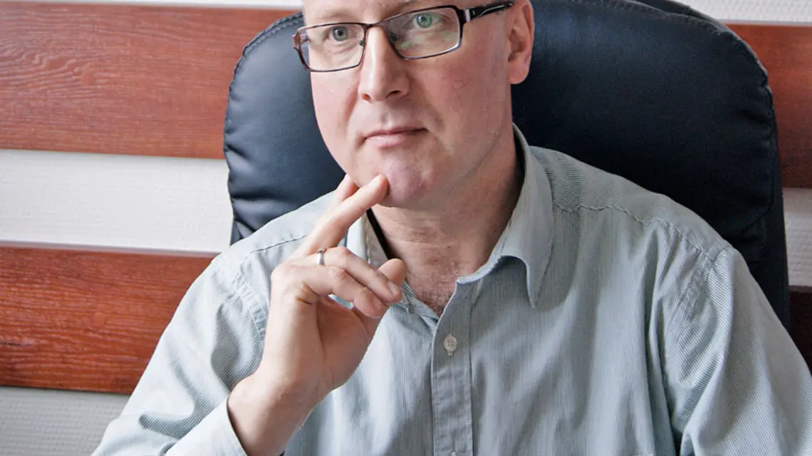 Antropolog, prof. S. Kozieł / fot. archiwum autora