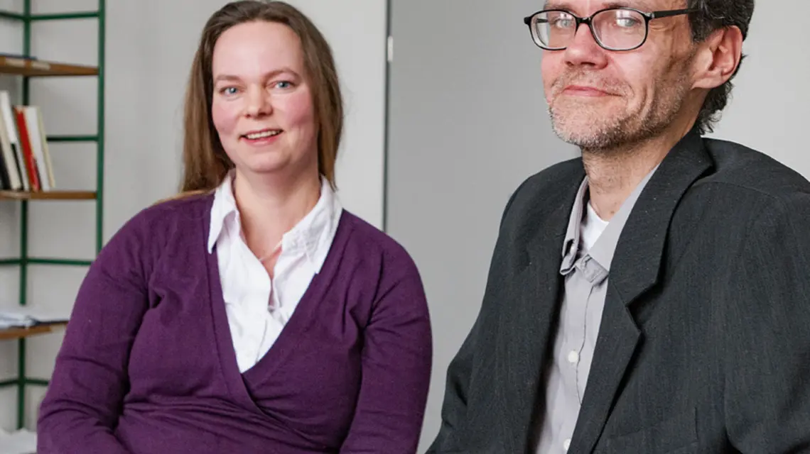 Dr Amelia Korzeniewska i dr hab. Bartosz Korzeniewski / fot. J. Tomaszewski