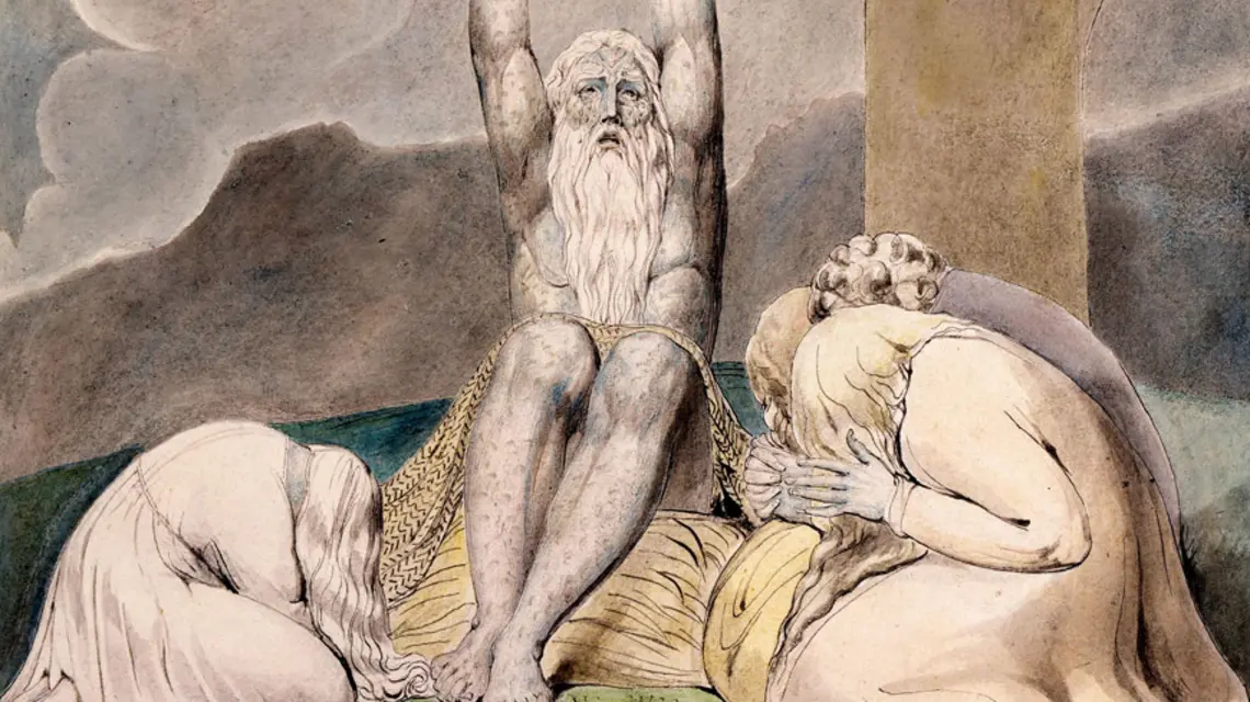 Wyobraźnię Williama Blake'a kształtowały opisy biblijne, pobożne nieortodoksyjne praktyki i modlitewna atmosfera / fot. Wikipedia