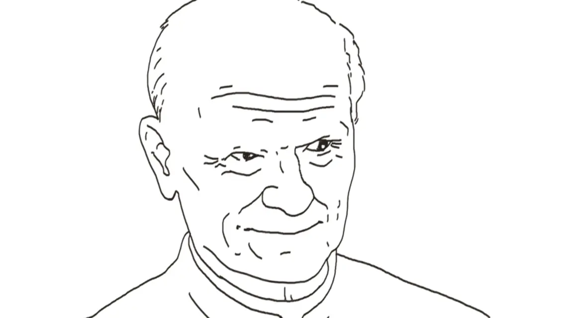 Ks. Tadeusz Fedorowicz / rys. A. Kurasińska