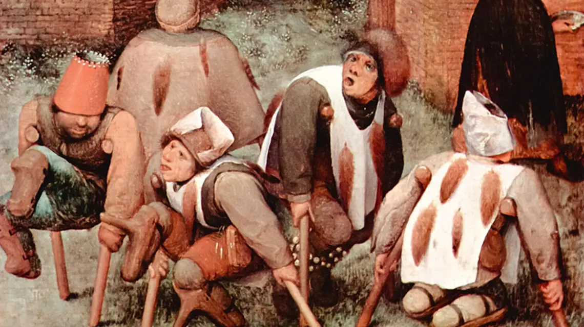 Fot. Pieter Bruegel. Kalecy