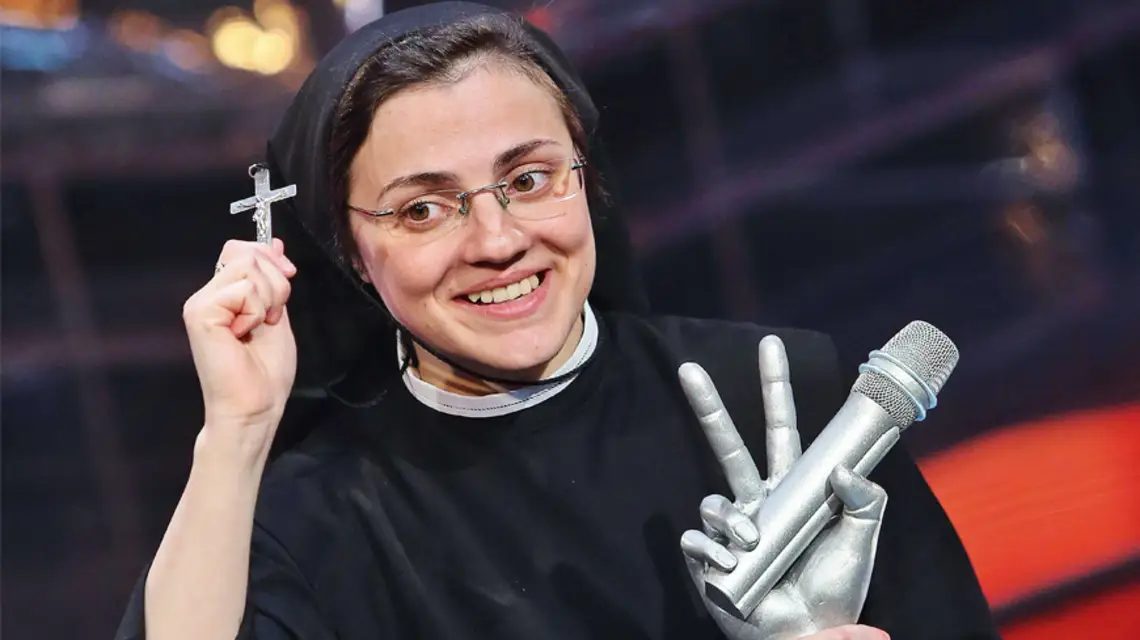 S. Cristina Sccucia wygrała "The Voice of Italy" w 2014 r. / fot. PAP