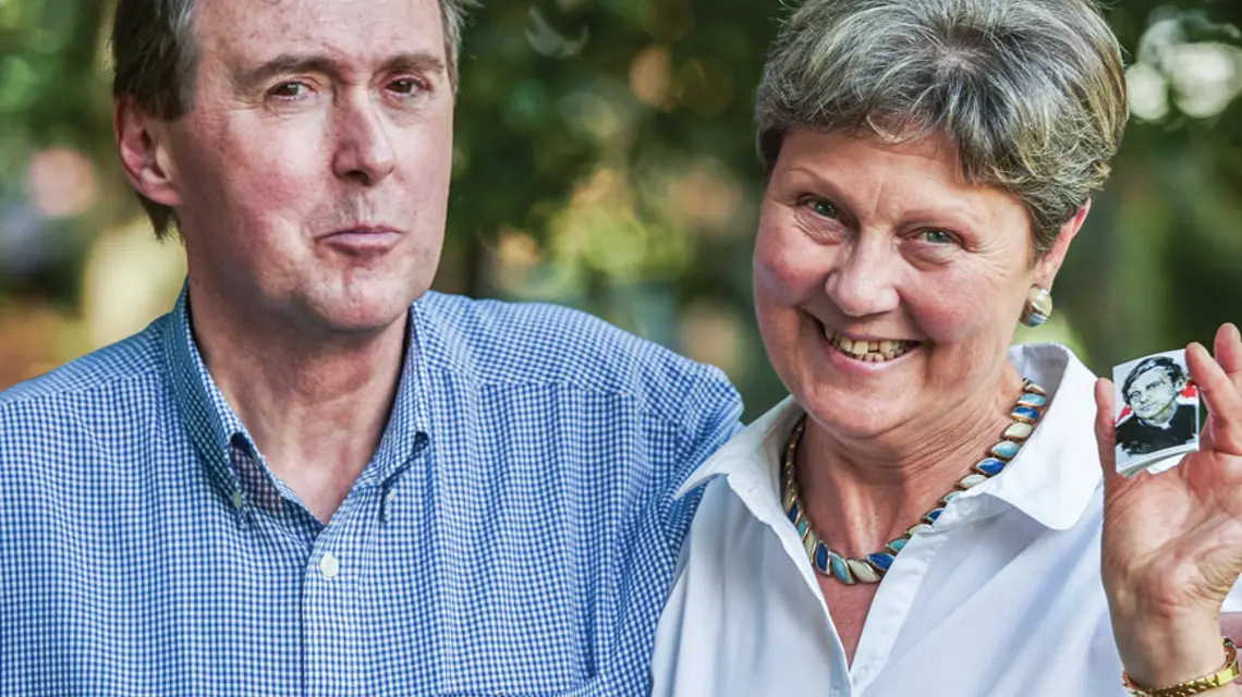 Fot. Adam Warzawa/PAP. 56-letni Francois Audelan został uzdrowiony z przewlekłej białaczki szpikowej.