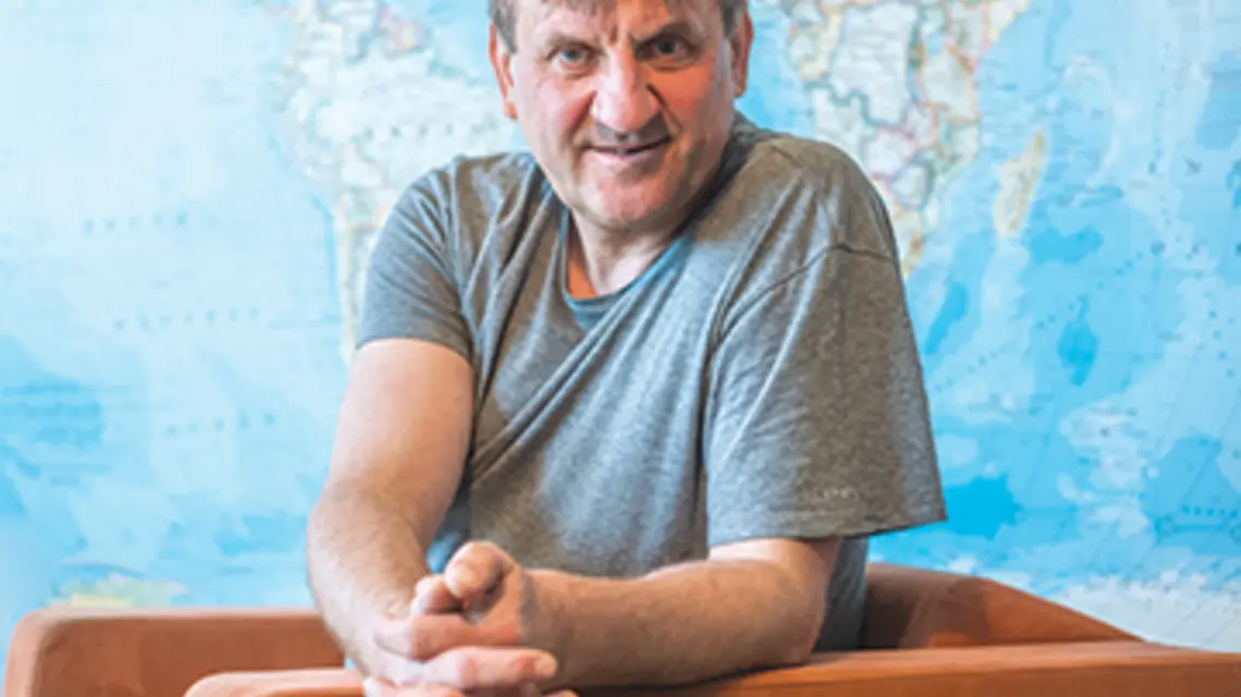 FOT.ROBERT WOŹNIAK. Marek Kamiński.
