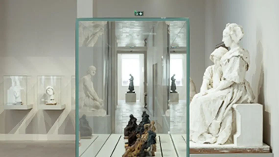 FOT. MARKO ILUMINATI. Wnętrze muzeum Camille Claudel w Nogent-sur-Seine