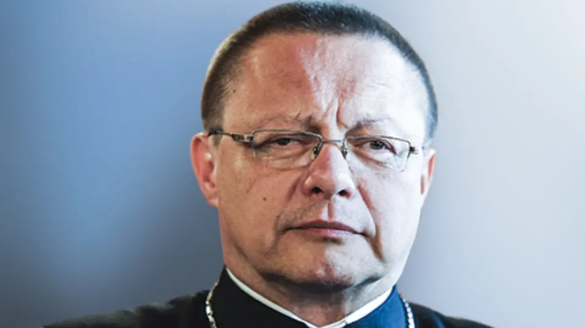 FOT. BEATA ZAWRZEL/REPORTER. Abp. Grzegorz Ryś, Metropolita Łódzki