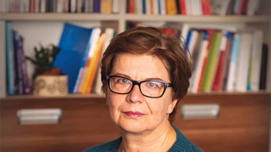 FOT. OLGA GAJOCHA. Ewa Kusz psycholog, wicedyrektor Centrum Ochrony Dziecka przy Akademii Ignatianum w Krakowie