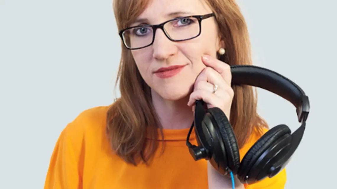 FOT. ZUZANNA SZCZERBIŃSKA/PK. Agnieszka Pioch-Sławomirska redaktor prowadząca.