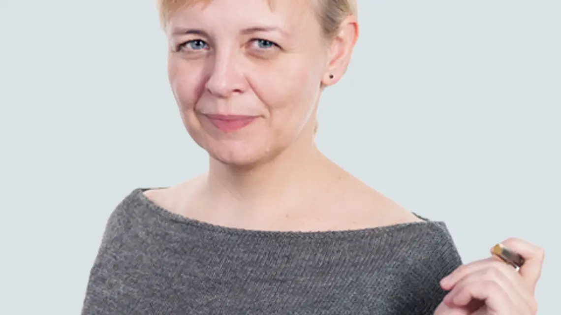 FOT. ZUZANNA SZCZERBIŃSKA/PK. Monika Białkowska redaktor działu Kościół.