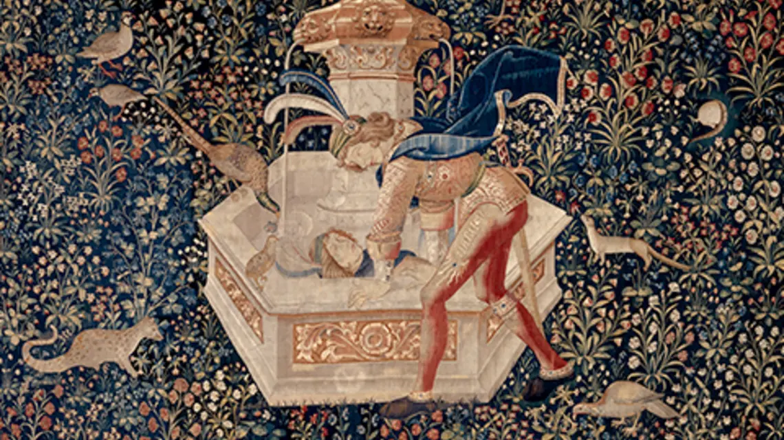 fot. Tapestry-_Narcissus_-_Google_Art_Project
