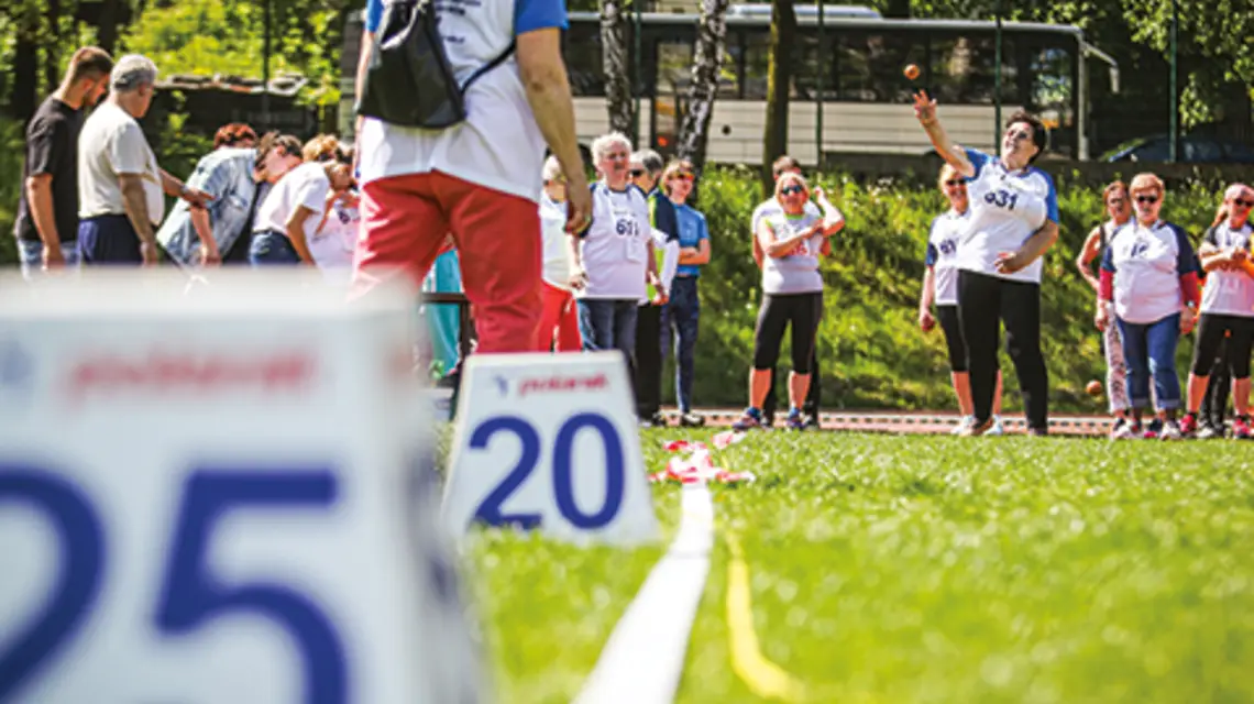 Ogólnopolska Olimpiada Sportowa Seniorów You Win w Rybiku, maj 2019 5. fot. Patrick Frassati/Gallo images