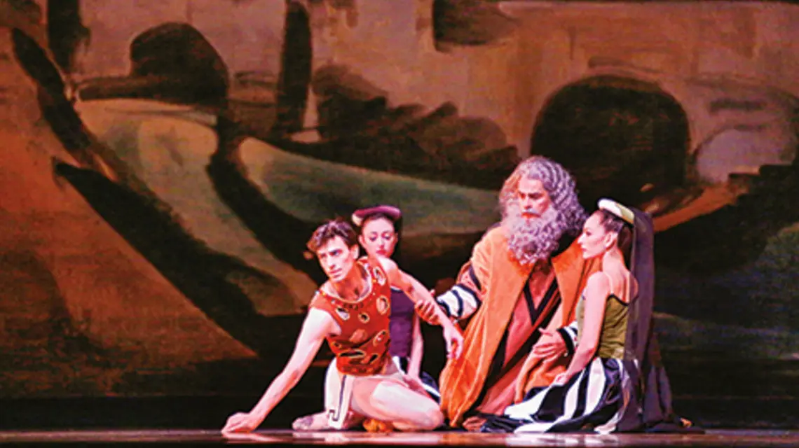 Syn marnotrawny w wykonaniu San Francisco Ballet's do muzyki Sergeia Prokofieva. Młodszy syn opuszcza ojca, bo uważa, że w domu nie znajdzie spełnienia fot. Michael Macor/The San Francisco Chronicle