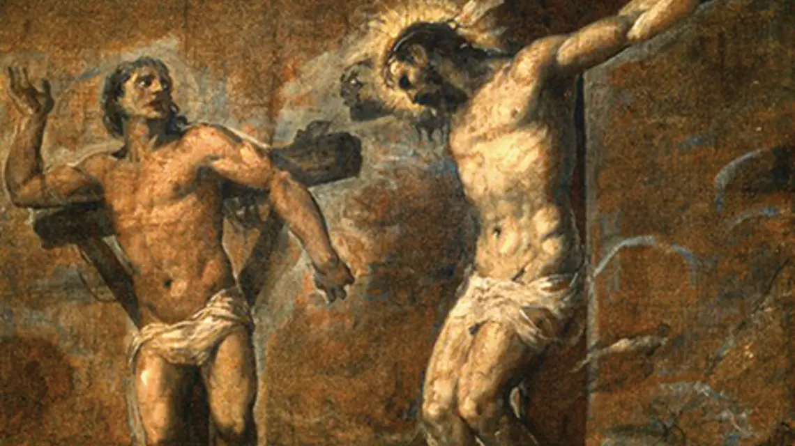 fot. Chrystus i Dobry Łotr, Tycjan/Wikipedia