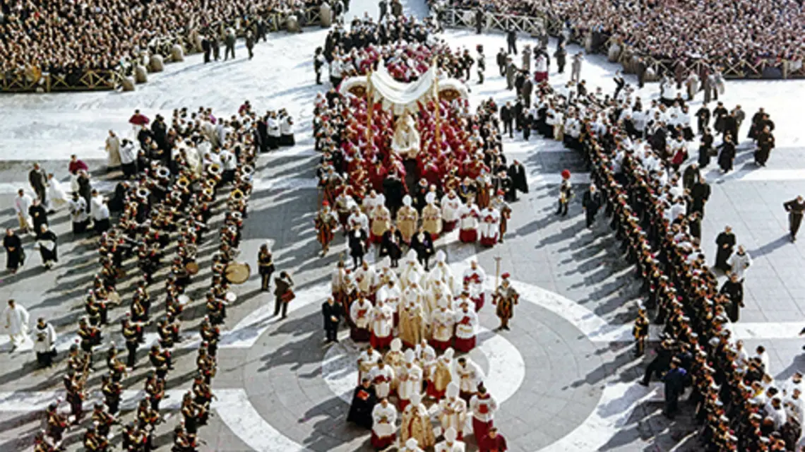 Otwarcie Soboru Watykańskiego II, 11 października 1962 r. Fot. Archivio Felici/ArchiviFarabola/East News