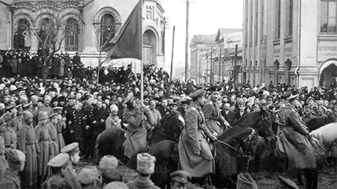 Zajęcie Charkowa przez Armię Ochotniczą gen. Denikina, 1918 r. | fot. Fine Art Images/East News