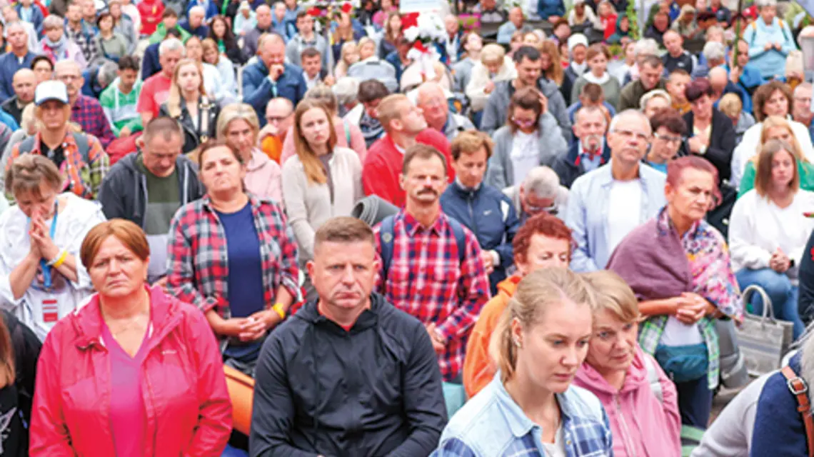 313. Warszawska Pielgrzymka Piesza na Jasną Górę. Warszawa, 6 sierpnia 2024 r. fot. Michał Żebrowski/East News