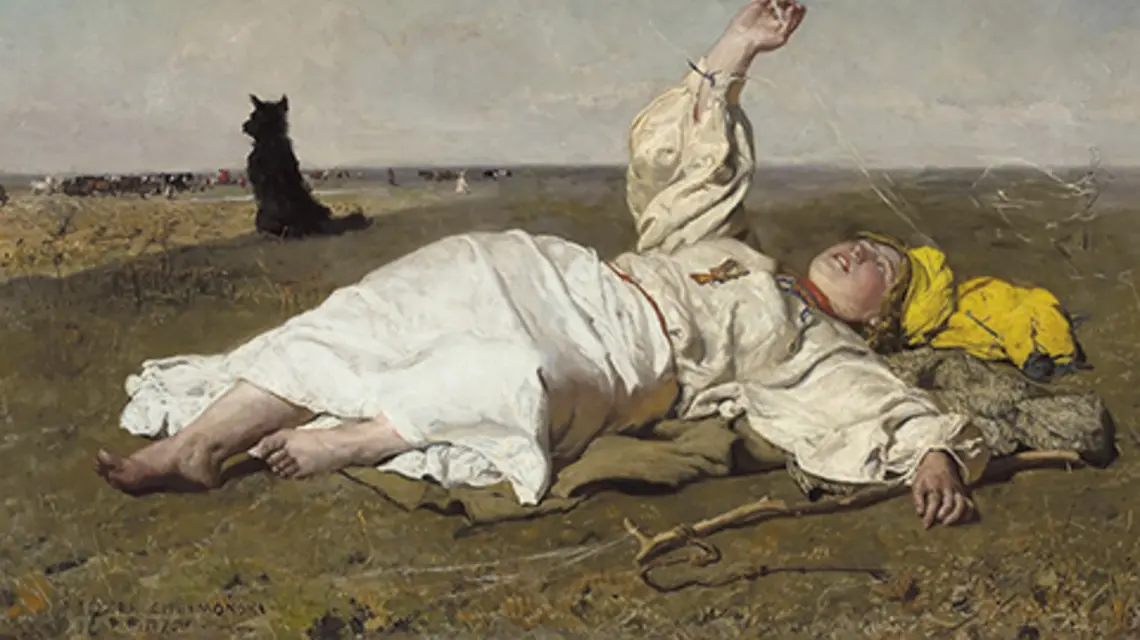 Babie lato, Józef Chełmoński, 1875 r. | fot. Muzeum Narodowe w Warszawie