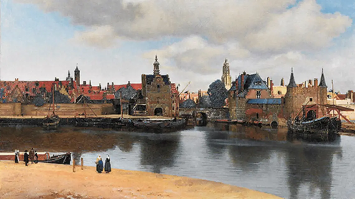 Jan Vermeer Widok Delft (ok. 1658–1661) Fot. Wikimedia