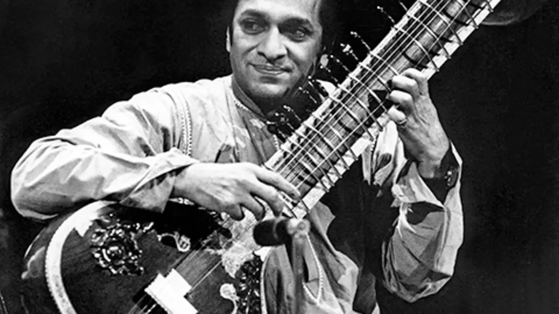 Ravi Shankar, indyjski sitarista i kompozytor (1970 r.) | fot. AF Archive/Cinetext/Morgan/East News