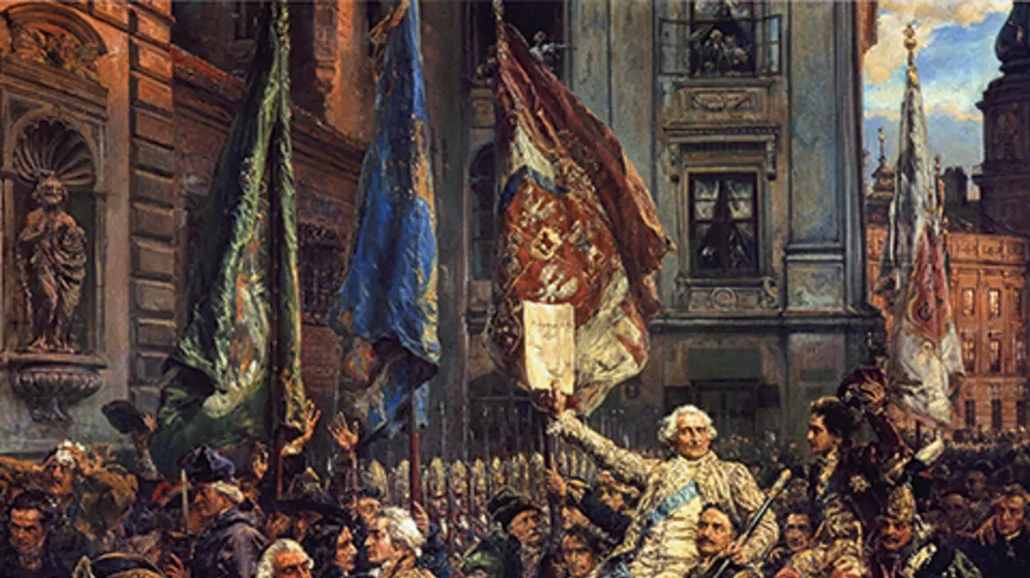 Konstytucja 3 maja 1791 roku, Jan Matejko (1891) | fot. NAC