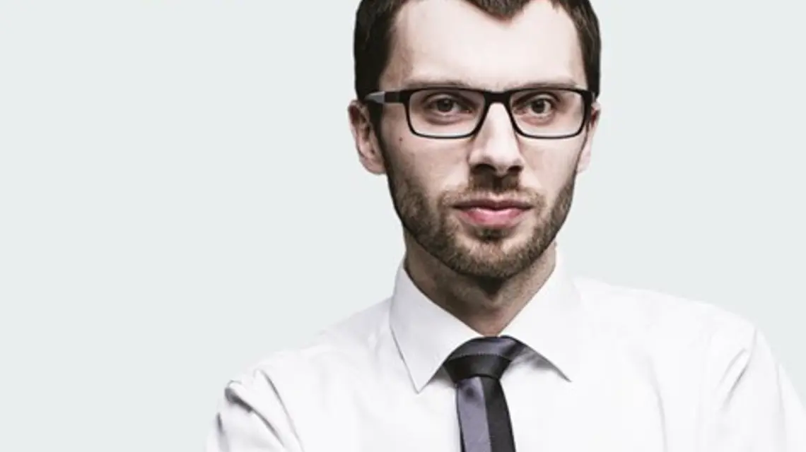 FOT. AGNIESZKA WANAT. Kondrad Kruczkowski Reportażysta, autor nagradzanego bloga haloziemia.pl. 
