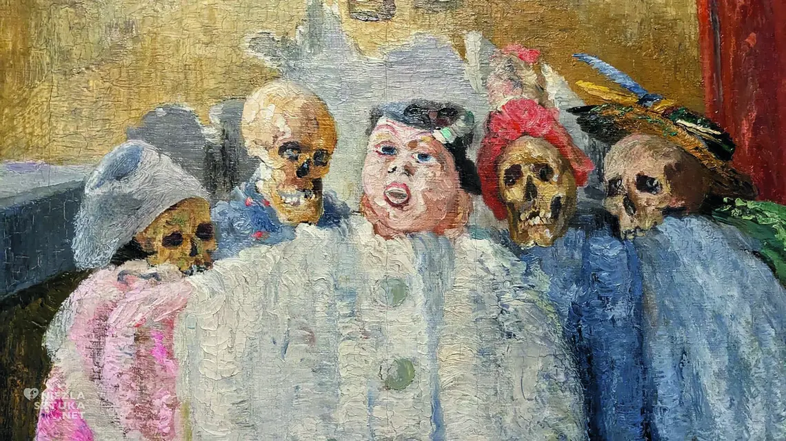 Wystawa Czarny karnawał. Ensor/Wojtkiewicz/fot. materiały prasowe MNW