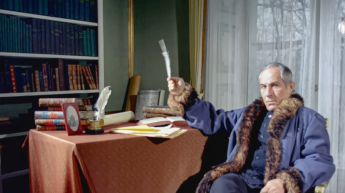 Józef Para jako Stanisław Staszic w polskim filmie dokumentalnym z 1983 r. Czyliż nie ma dla Polski ratunku – Stanisław Staszic fot. INPLUS/East News